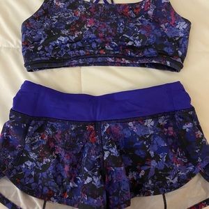 Ivivva Shorts and Sports Bra